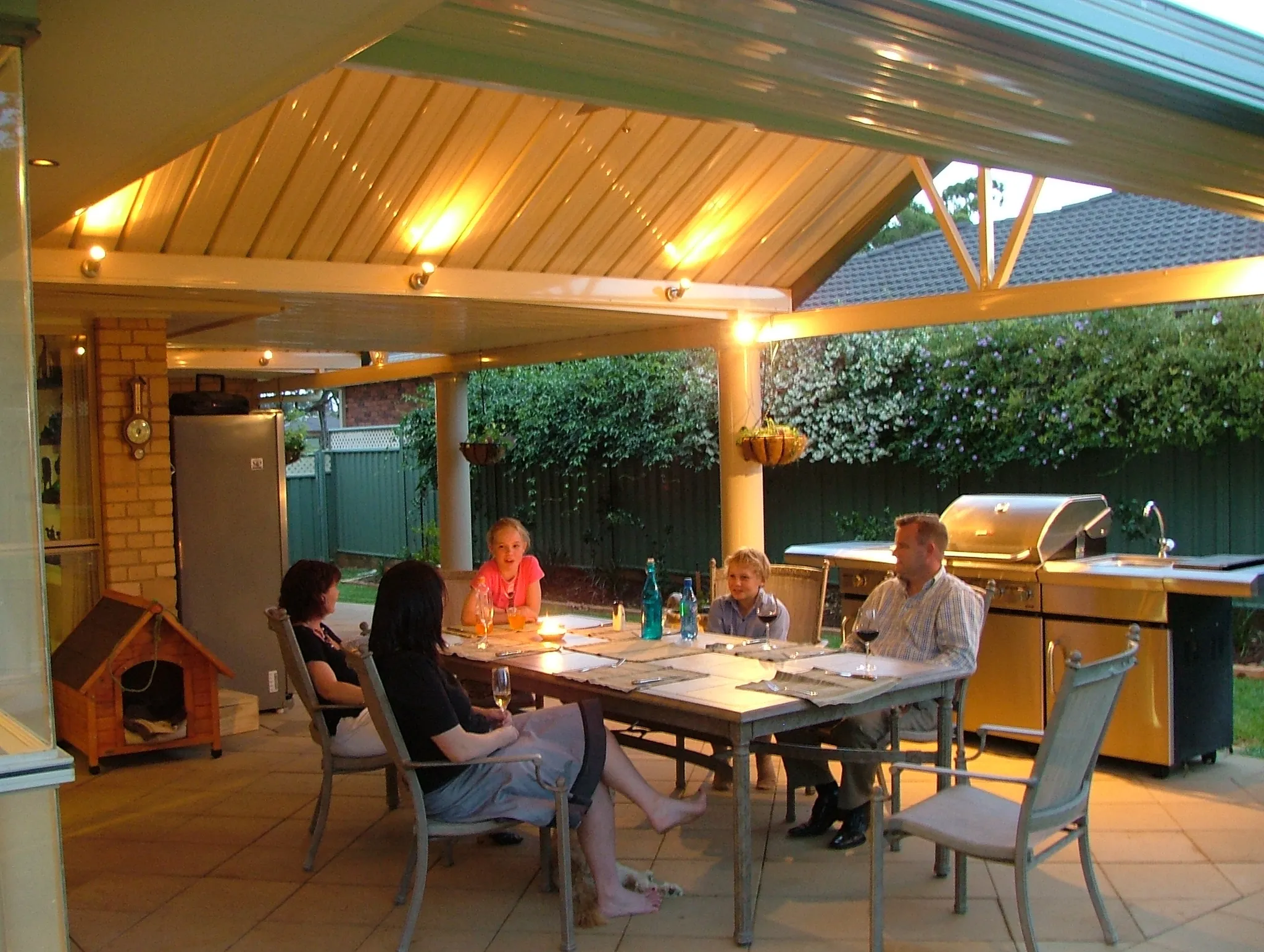 pitch patio